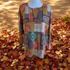 Haptics by Holly Harper Boho Top NWOT